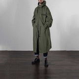 Men's Retro Loose Casual Hooded Coat