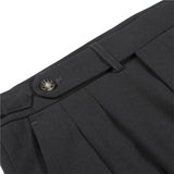 Men's Business Casual High Waisted Pants Slim Fit Dress Pants