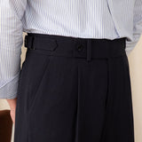 Men's Business Casual Straight Trousers