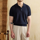 POLO Solid Color Thin T-shirt