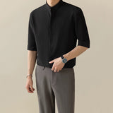 Slim Fit Business Short Sleeve Shirt