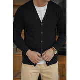 Soft Workmanship Slim-fit Cardigan Jacket