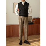 Men's Retro Warm Sweater Casual Sweater Vest