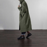 Men's Retro Loose Casual Hooded Coat