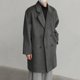 Mid-length Loose Warm Woolen Trench Coat