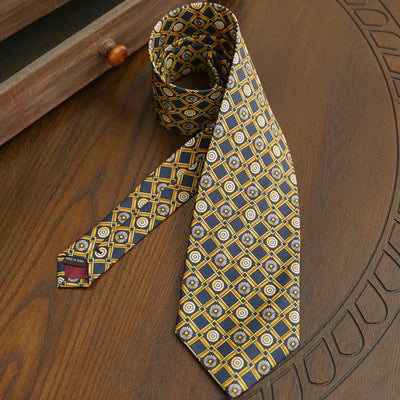 Accessories Printed Hand-woven Arrow Tie