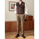 Men's Retro Warm Sweater Casual Sweater Vest