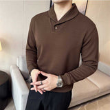 Men's Business Casual Slim Fit Collared T-Shirt