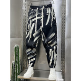 Men's Hip Hop Harem Pants Joggers Elastic Waist Baggy Drop Crotch Sweatpants