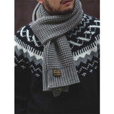 Autumn and Winter Warm Retro Knitted Scarf