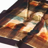 Men's Gradient Vintage Oil Painting Scarf