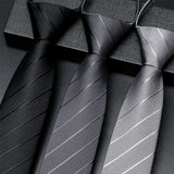 Men's British Business Suit Zipper Tie