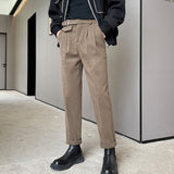 Men's Business Slim Fit Casual Suit Pants