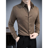 Woolen Warm Long Sleeve Shirt