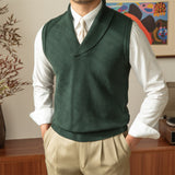 Men's Retro Warm Sweater Casual Sweater Vest