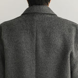 Mid-length Loose Warm Woolen Trench Coat