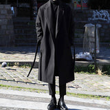 Thickened Warm Over-The-Knee Woolen Coat