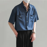 Loose Short Sleeve Casual Shirt