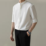 Slim Fit Business Short Sleeve Shirt