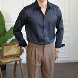 Men's Casual Slim Fit Business Formal Shirt