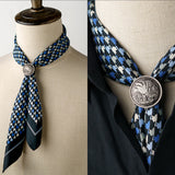 Men's Houndstooth Vintage Scarf