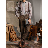 Men's Retro Loose Casual British Style Overalls