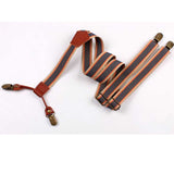 Adjustable Striped Clip-on Straps