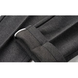 Slim Fit Woolen Stretch Warm Trousers