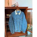 Autumn and Winter Retro Casual Loose Denim Jacket