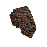 Three-dimensional Retro Pattern Tie