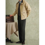 Short British Style Casual Stand Collar Jacket