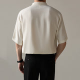 Business Slim Short Sleeve Shirt