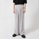 Men's Loose Simple Vertical Casual Trousers