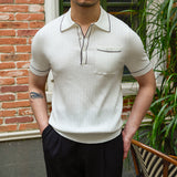 Lapel Knitted POLO Shirt