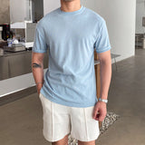 Quick-drying Round Neck Casual T-shirt