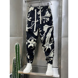 Men's Hip Hop Harem Pants Joggers Elastic Waist Baggy Drop Crotch Sweatpants