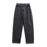 Vintage Washed Straight-leg Cargo Pants