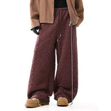 Loose Straight-leg Warm Cotton Trousers