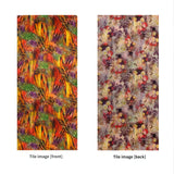 Men's Oil Painting Thin Reversible Scarf