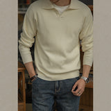 V-neck Anti-pilling Pullover Work Sweater