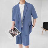 Summer Casual Short-Sleeved Suit Blazer