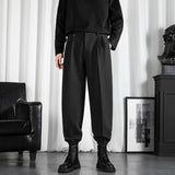 Men's Loose Casual Straight-leg Suit Pants