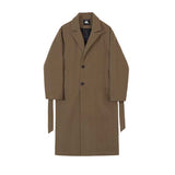 Over-the-knee British Mid-length Trench Coat