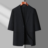 Ice Silk Casual Suit  Blazer