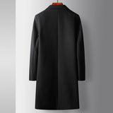 Autumn and Winter Business Elegant British Warm Mid Length Coat