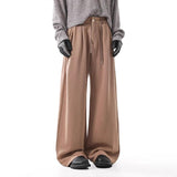 Washed Loose Wide-leg Straight Sweatpants