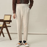 Men's Corduroy Drape Non-iron Straight-leg Trousers