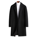 Thickened Warm Fleece Lapel Wool Coat