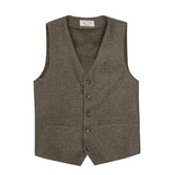 Men's Retro British Slim Business Casual Vest