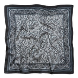 Retro Cashew Flower Men's Silk Scarf